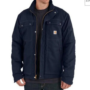 NWT CARHARTT MEN'S FLAME-RESISTANT DUCK BOMBER JACKET CAT4 2XL